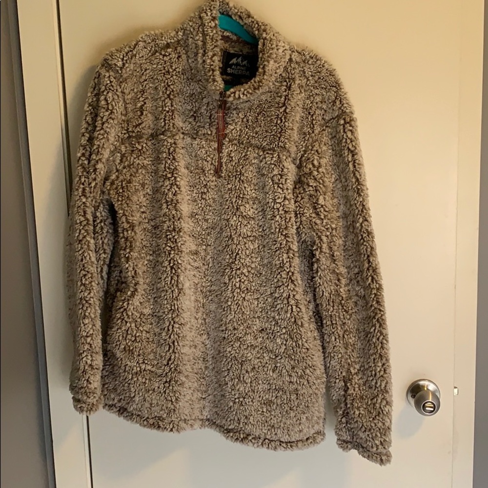 Quarter zip Alpine Sherpa NWT